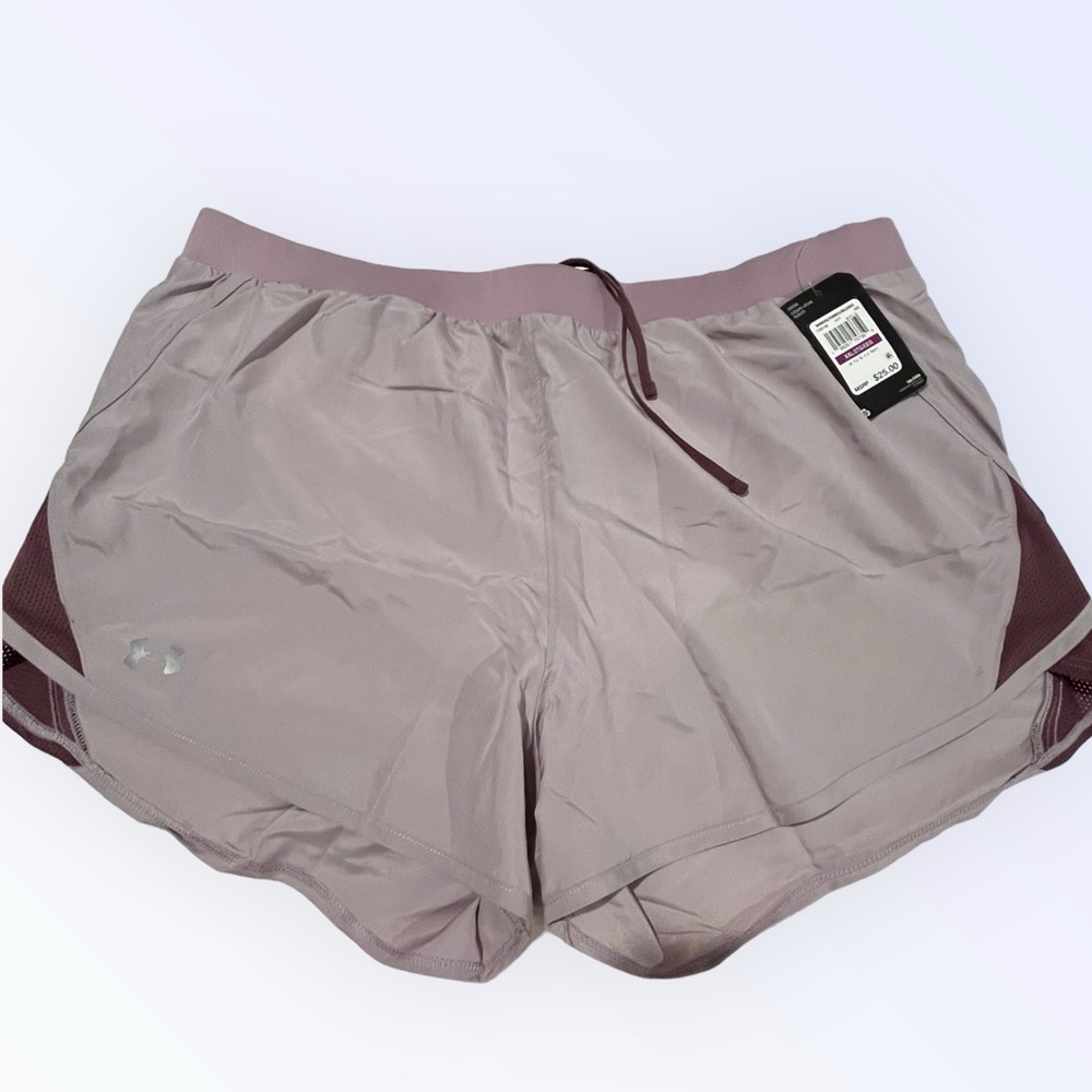 Under Armour running women shorts size XXL color mauve
